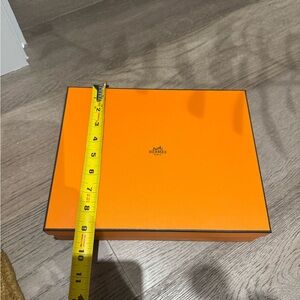 Hermes Orange Storage Box